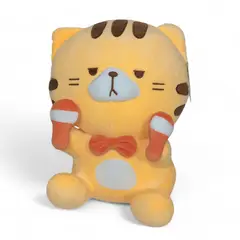 YOYOSO - PELUCHE GATO AMARILLO DE LA SUERTE - 35CM