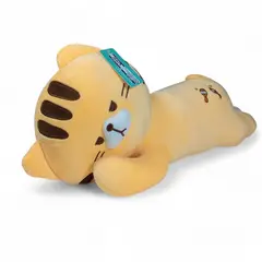 YOYOSO - PELUCHE GATO ACOSTADO AMARILLO - 55CM