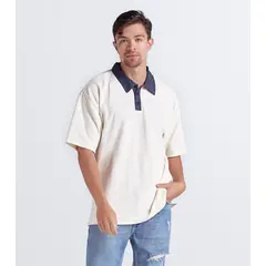 TYPER - Polo Oversize para Hombre CuelloV