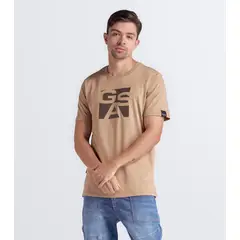 GAS EVOLUTION JEANS - Camiseta Slim Fit para Hombre Gas