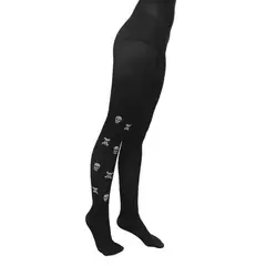 RITCHI - Media Opaca Con Diseño Calaberas Halloween