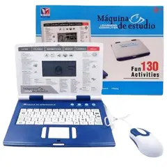 GENERICO - Computador Didáctico 130 Funciones Ingles Y Español Azul