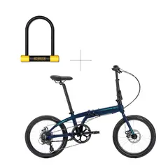 DTFLY - Bicicleta plegable TERN B8 AZUL + 8010