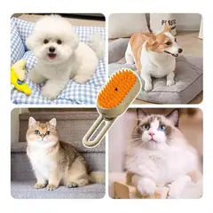 MASCOTIK - Cepillo recargable higiene para perros y gatos quita pelos