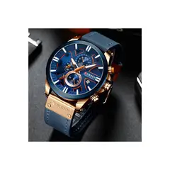 CURREN - Reloj 8346 Deportivo Militar Hombre Cuarzo Correa De Cuero