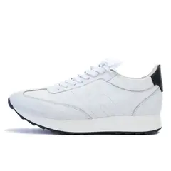 NOHORA GELVEZ - Tenis Moritz en CUERO color blanco