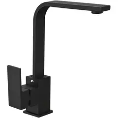 OEM - Grifo negro Llave Para Lavaplatos Acero Inoxidable Grifería de Cocina