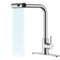 OEM - Grifo Lavaplatos Acero Inoxidable 304 Llave De Agua Para Cocina