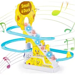 GENERICO - Pista de carrera de patos con luces y sonido juguetes niños
