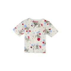 SANTANA - Camiseta Manga Corta Bebé Prematuro Niño Hortensia