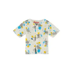 SANTANA - Camiseta Manga Corta Bebé Prematuro Niño Turquesa