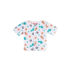 SANTANA - Camiseta Manga Corta Bebé Prematuro Niño Benetton_.