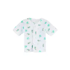 SANTANA - Camiseta Manga Corta Bebé Prematuro Niña Menta Medio_.