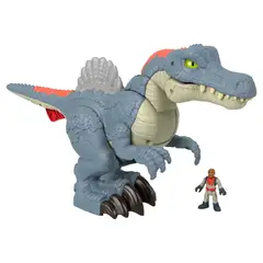 JURASSIC WORLD - Dinosaurio Jurassic Snap Spinosaurio Luces y Sonidos