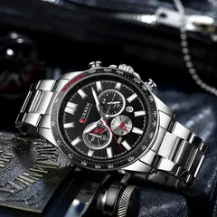 CURREN - Reloj 8418 Acero Inoxidable