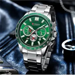 CURREN - Reloj 8418 Acero Inoxidable