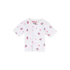 SANTANA - Camiseta Manga Corta Bebé Prematuro Niña Fucsia_.