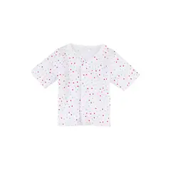SANTANA - Camiseta Manga Corta Bebé Prematuro Niña Fandango_.