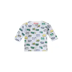 SANTANA - Camiseta Manga Larga Bebé Prematuro Niño Verde Cali