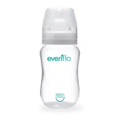 EVENFLO - Biberon Cuello Ancho 9 Onzas Polipropileno Transp -