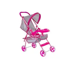 GENERICO - Coche De Juguete Para Muñeca Niña Cochecito Paseador Bandeja