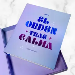 GENERICO - AGENDA El orden trae calma