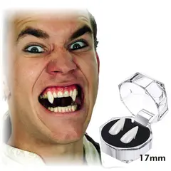 P&R APRECIOSDEREMATE - Colmillos De Vampiro 2 Unidades Para Halloween Cosplay Anime 17mm