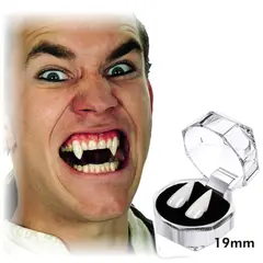 P&R APRECIOSDEREMATE - Colmillos De Vampiro 2 Unidades Para Halloween Cosplay Anime 19mm