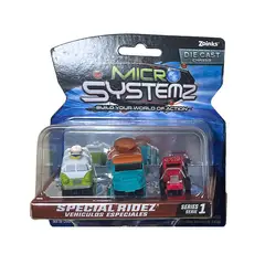 TOY LOGIC - Pack x 3 Carros Special Ridez Micro Systemz