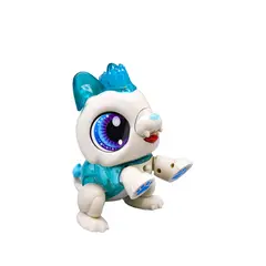 BUILT A BOT - Muñeco Electrónico Armable con Sonidos Build a Bot Snow Leopard