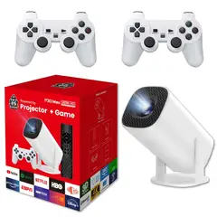 GENERICO - Proyector Smart 1080HD Android 11 Cine en Casa