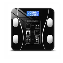 GENERICO - Bascula Bluetooth Inteligente Digital De Vidrio Templado