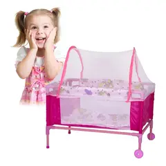 ABBA - Cuna Corral Muñecas Juguete Niñas princesas Cama Muñecas