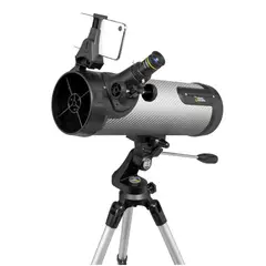 NATIONAL GEOGRAPHIC - Telescopio Reflector Es 114az 114mm F5 Plateado