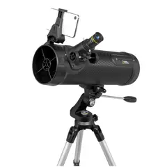 NATIONAL GEOGRAPHIC - Telescopio Reflector Es 114az 114mm F5 Negro
