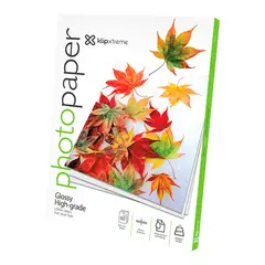 KLIP XTREME - Papel fotográfico Acabado brillante KPG-120 Blanco