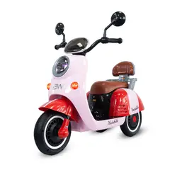 PRINSEL - Moto Carro Electrica Montables Niñas Luces Sonidos Vespa