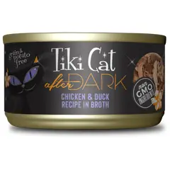 CATLIKE - Alimento Tiki Cat After Dark Pollo Y Pato En Caldo 80gr