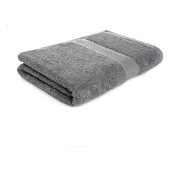 CANNON - Toalla De Baño Para Cuerpo 100% Algodón 70x140 Cm Color Gris