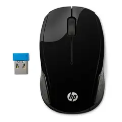 HP - Mouse Inalámbrico 200 G3K Óptico Ambidiestro Liviano USB