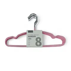 YOYOSO - GANCHO DE ROPA PARA NIÑOS - ROSADO - 8UND