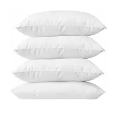 GENERICO - Almohada Hotelera Siliconada X4 Und De 50x70x10 Color Blanco