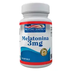 HEALTHY AMERICA - Melatonina 3mg x120 softgels