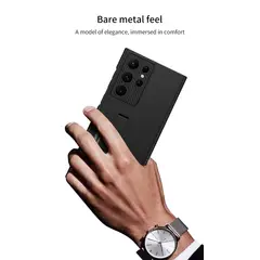 GENERICO - Funda Carcasa Estuche Protector de Lujo Para Samsung S23 Ultra Negro