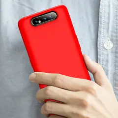 GENERICO - Funda Carcasa Estuche Protector Para Samsung A80 Rojo