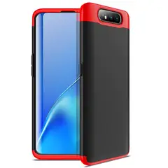 GENERICO - Funda Carcasa Estuche Protector Para Samsung A80 Negro Rojo