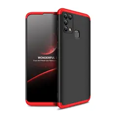 GENERICO - Funda Carcasa Estuche Protector Para Samsung M31 Negro Rojo