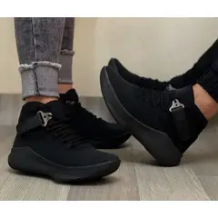 GENERICO - Tenis Negro Unisex Zapatillas Zapatos Lindos Moda Casual