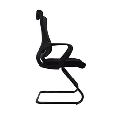 BONNO - Silla de Escritorio Rigs Interlocutora Negro