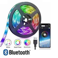 GENERICO - Cinta De Luz Led Rgb 5 Metros Con Aplicación Bluetooth